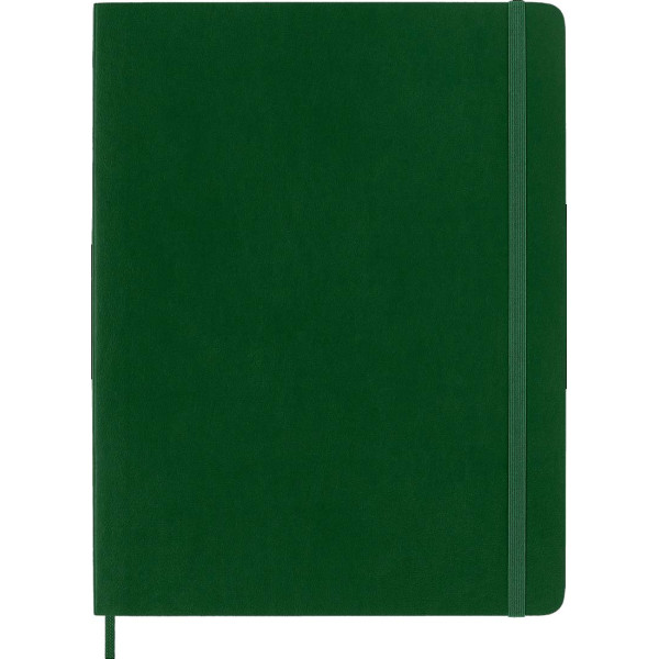 Notes na kvadratiće 19x25 XL MOLESKINE Myrtle Green soft 