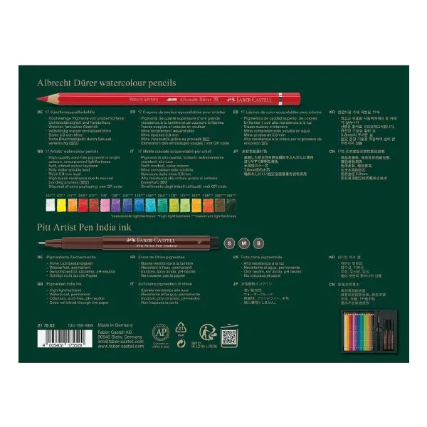 Akvarel bojice i ilustratorske olovke 1/21 FABER CASTEL - DURER 