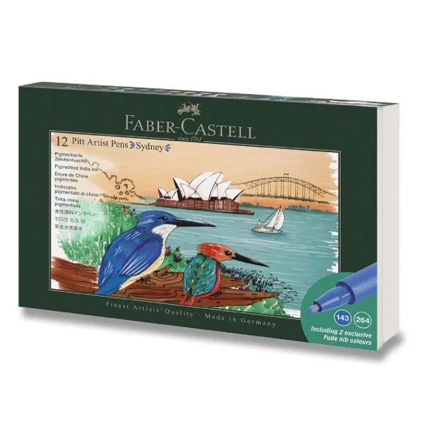 Pen brush flomasteri 1/12 FABER CASTEL Sydney 