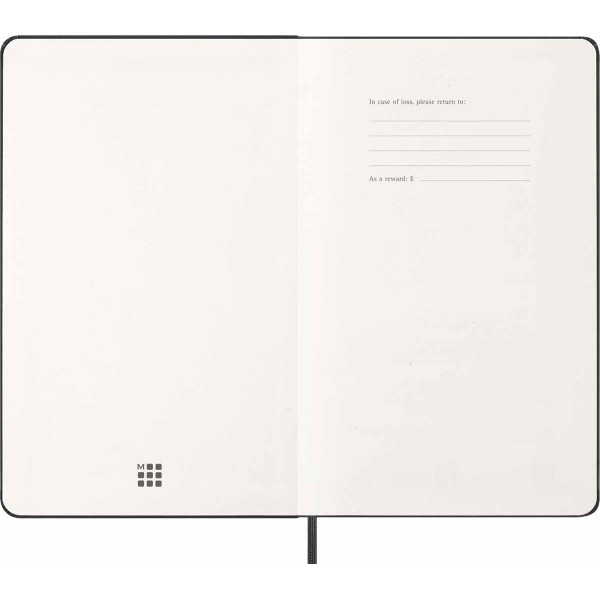 Planer MOLESKINE 2026 TP crni 
