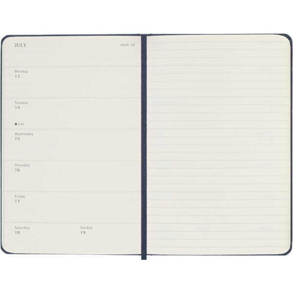 MOLESKINE Nedeljni planer TP TEGET 