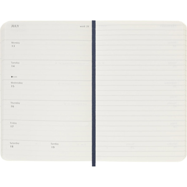MOLESKINE nedeljni planer MP BLUE 2026 