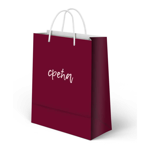 Ukrasna kesa SREĆA, LJUBAV 25x37x9cm (više vrsta) 