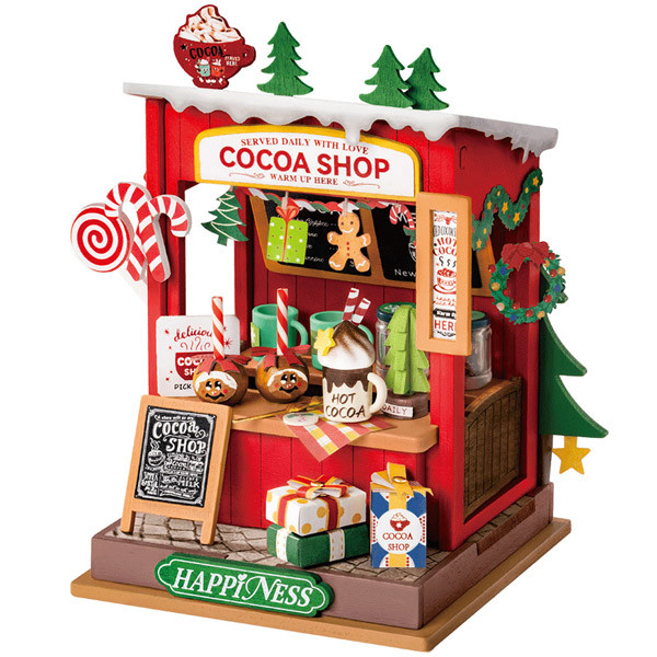 Novogodišnje 3D puzzle COCOA SHOP 
