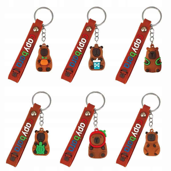 Privezak za ključeve CAPYBARA (više vrsta) 