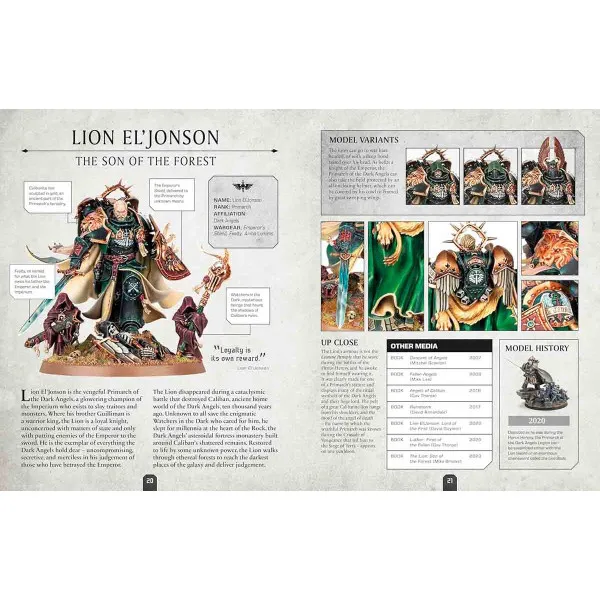 WARHAMMER 40 000 CHARACTER ENCYCLOPEDIA 