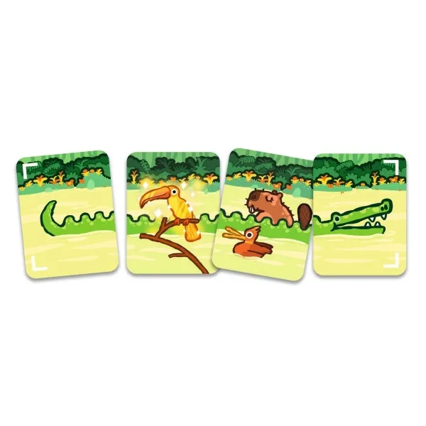 Karte SAFARI Krokodil 
