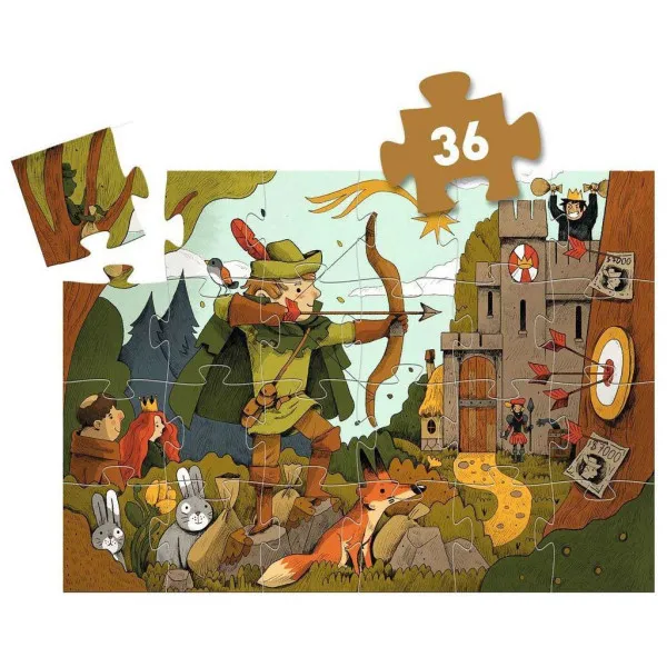 Puzzle za decu 36 ROBIN HUD 