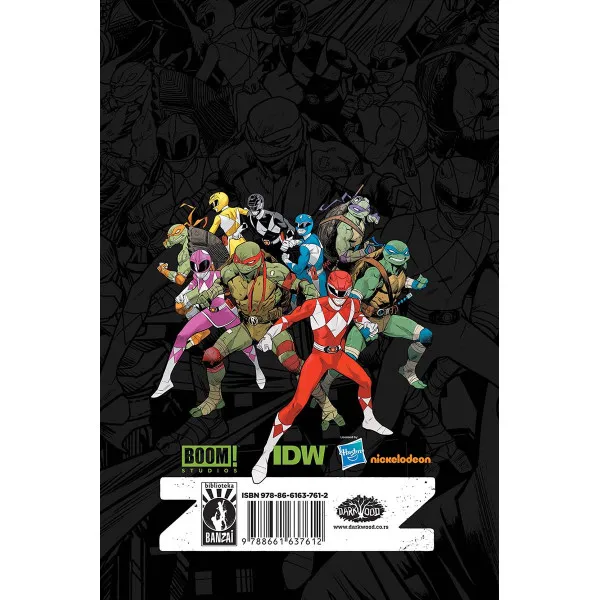 BANZAI 2 Moćni rendžeri / Nindža kornjače 