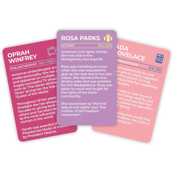 Kartice 100 ŽENA KOJE SU PROMENILE SVET 