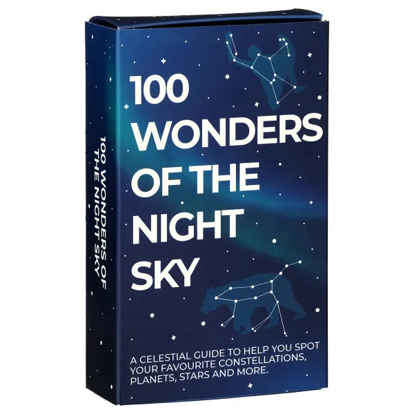 Kartice 100 činjienica o SVEMIRU - WONDERS OF THE NIGHT SKY 