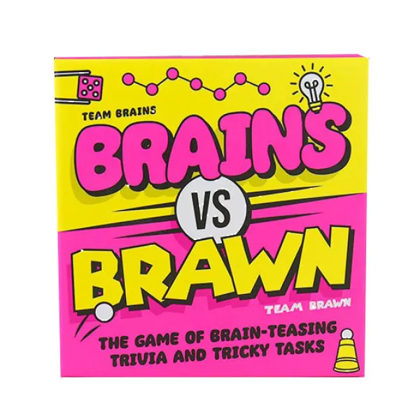 Društvena igra BRAINS VS BRAWN 