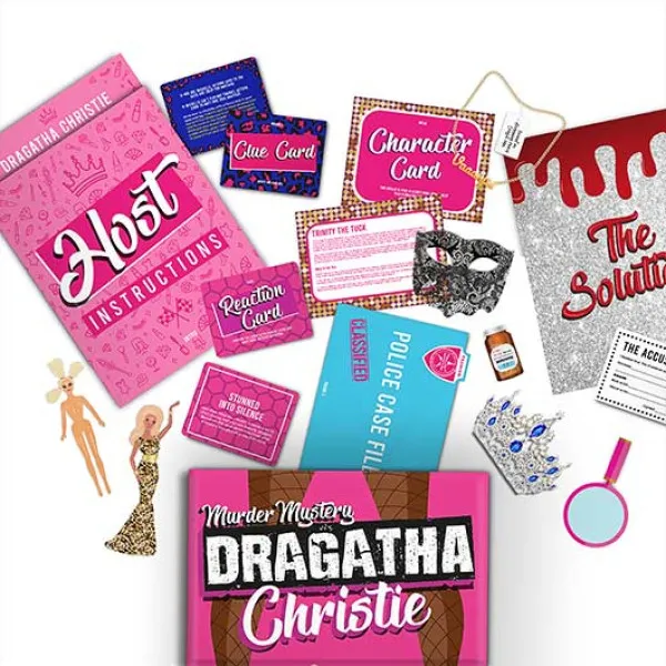 Društvena igra DRAGATHA CHRISTIE - MURDER MYSTERY 