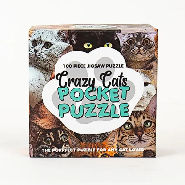 Mini puzzle CRAZY CATS 