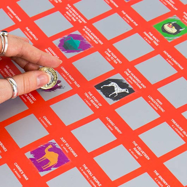 Greb-greb poster 100 KIDS BOOKS 