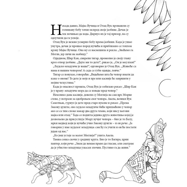 KNJIGA O DŽUNGLI - BOJANKA 