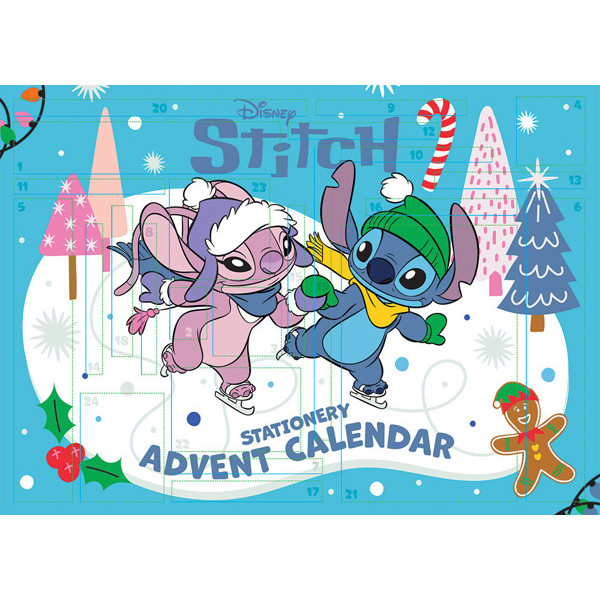 Advent kalendar - školski set LILO AND STITCH 