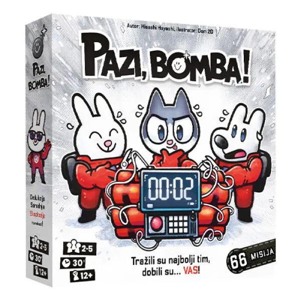 Društvena igra PAZI BOMBA 