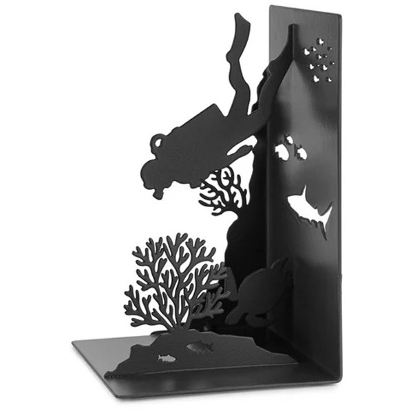 Držač za knjige RONILAC crni 