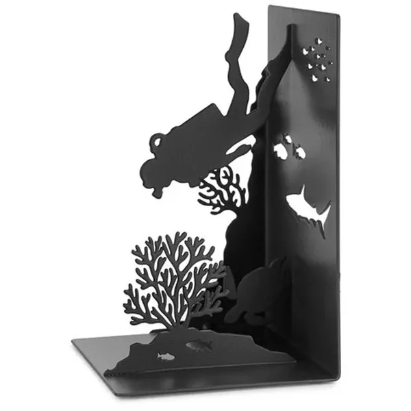 Držač za knjige RONILAC crni 