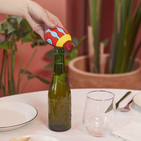 Otvarač za flaše sa magnetom ŽUTA BUBA 