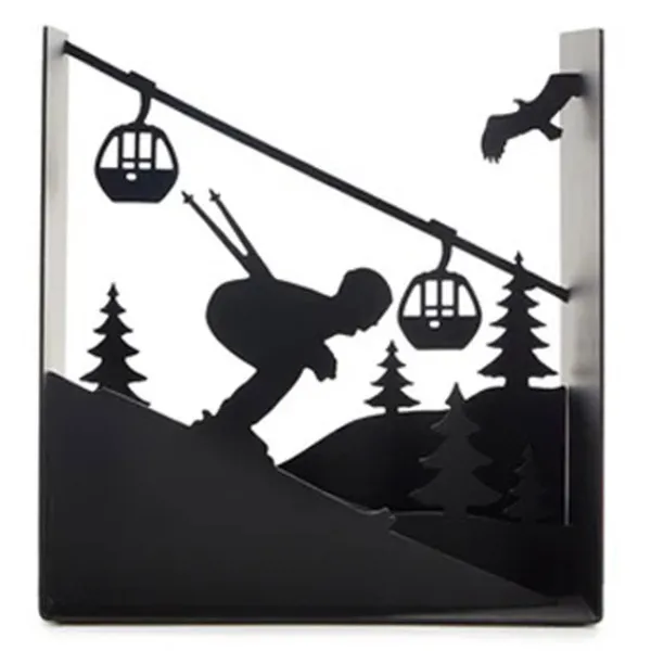 Držač za knjige SKI RUN crni 