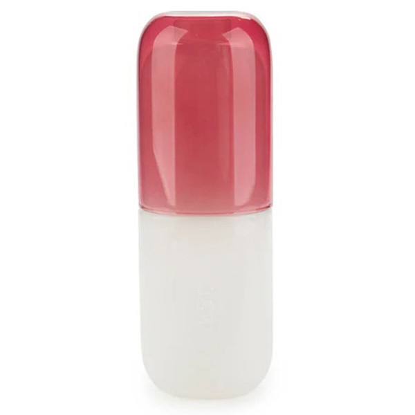 Flaša i čaša PILULA  crveno-bela 550ml 