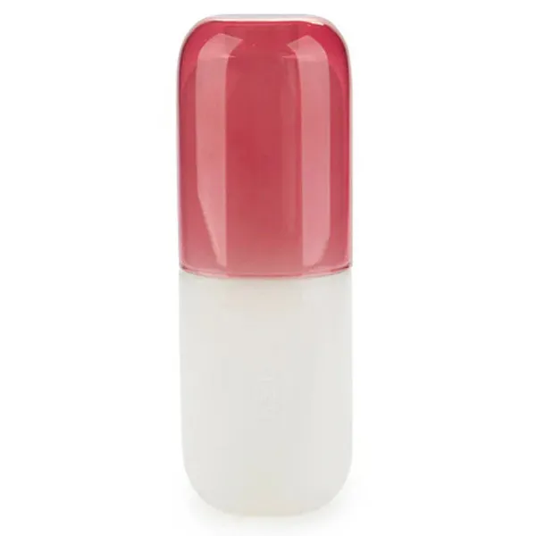 Flaša i čaša PILULA  crveno-bela 550ml 