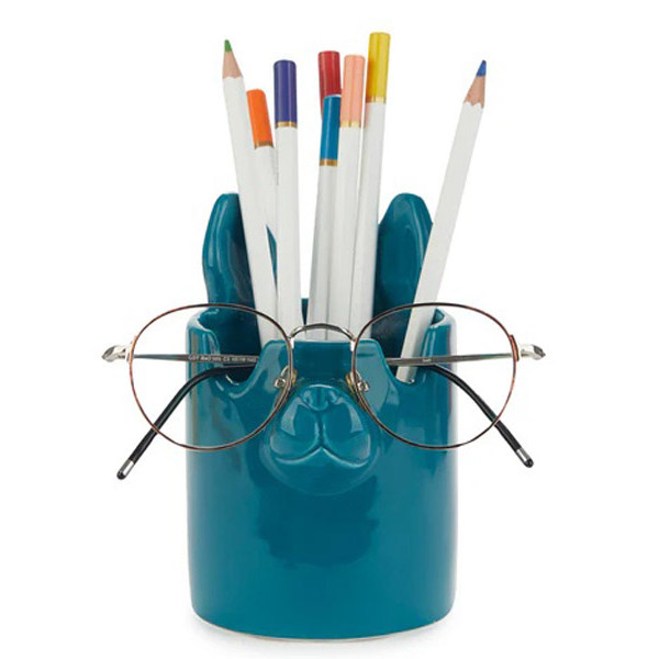 Držač za olovke i naočare NOSY BUDDY DOG - PLAVI 