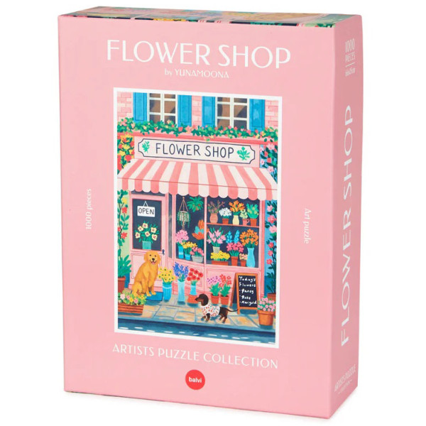 Puzzle 1000 FLOWER SHOP 