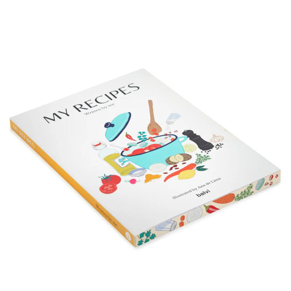 Notes A5 MY RECIPES, 192 stranica na linije 