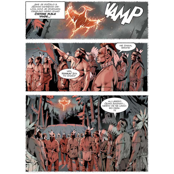 ZAGOR KNJIGA - UKLETA MOČVARA (KOR B) 