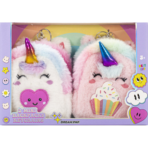 Set dva priveska za ključeve  JEDNOROZI 5x6cm 