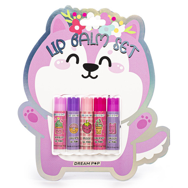 Set pet balzama za usne DREAMPOP KIDS 
