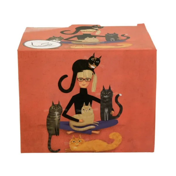 Šolja CAT'S WORLD - CINDY & KITTIES 430 ml 