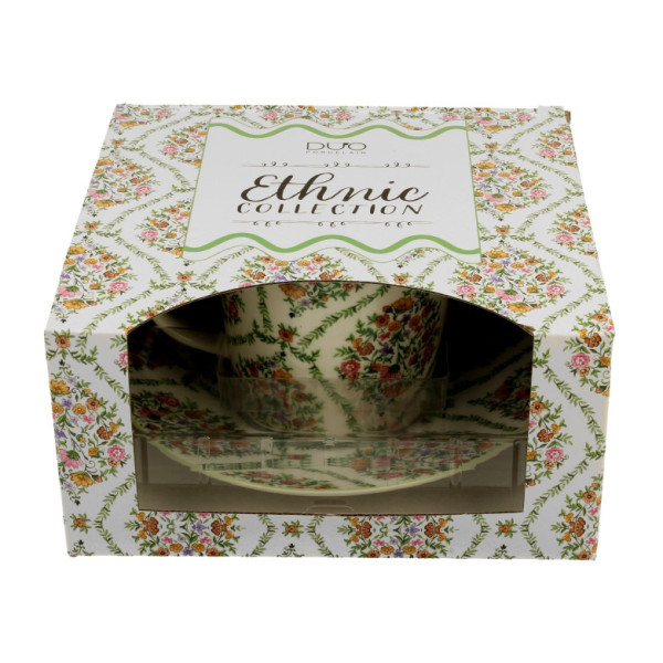 Šolja sa tanjirićem FIORI 240 ml 