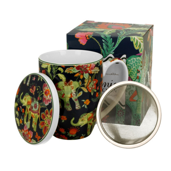 Šolja sa infuzerom ANKUR BLUE 360 ml 