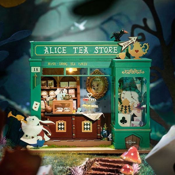 3D puzzle ALICE'S TEA STORE 