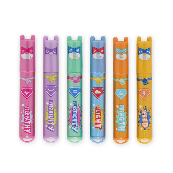 Set mini markera TEDDY'S SUPERPOWER 6 kom 