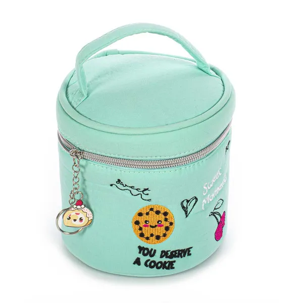 Pamučni neseser sa ručkom KAWAII Green 