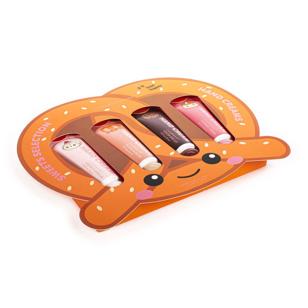 Set krema za ruke 4x50ml KAWAII Vanila, Badem, Keks, Karamel 