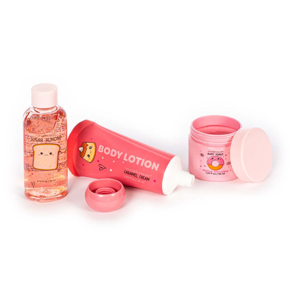 Kozmetički set KAWAII (Piling, losion i kupka) 