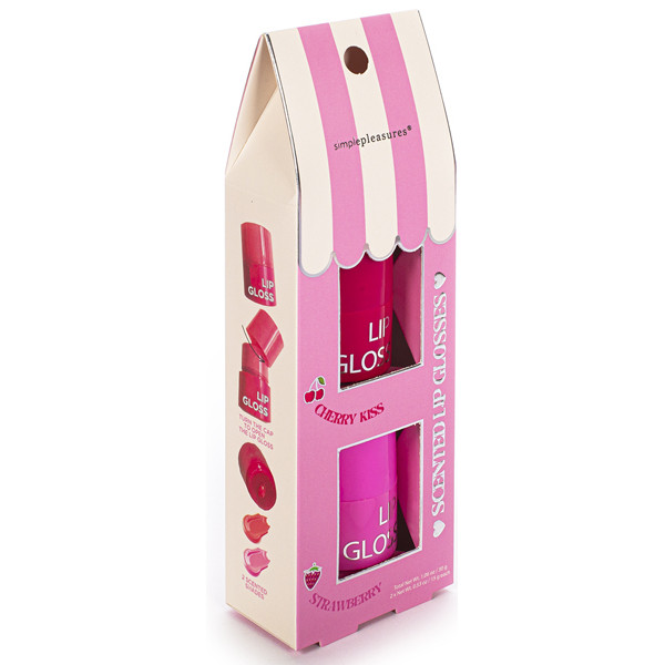 Set dva sjaja za usne CHERRY / STRAWBERRY 