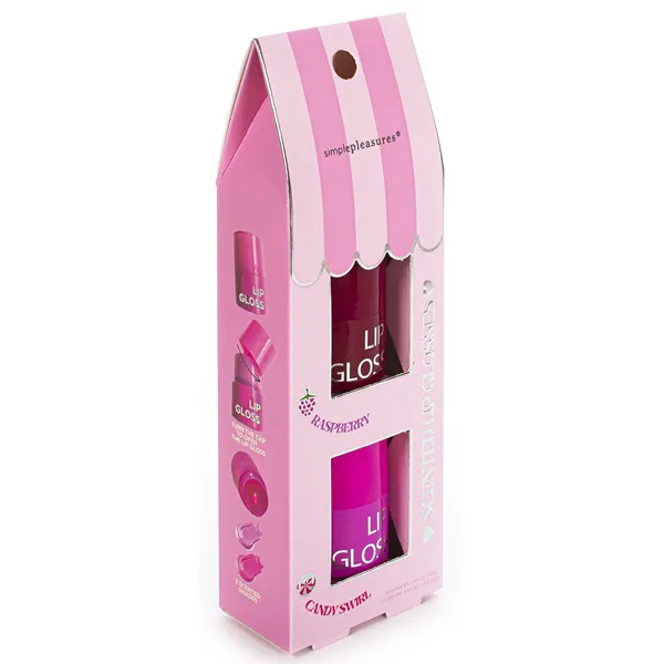 Set dva sjaja za usne RASPBERRY / CANDY 