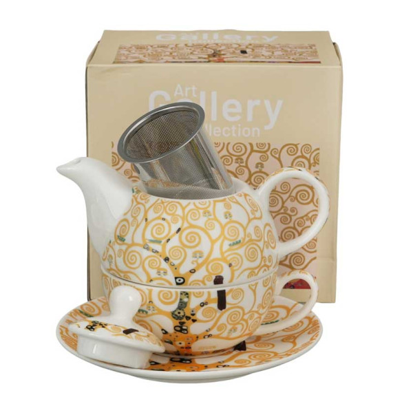 Čajnik sa šoljom i infuserom KLIMT Tree Of Life 	300/350 ml 