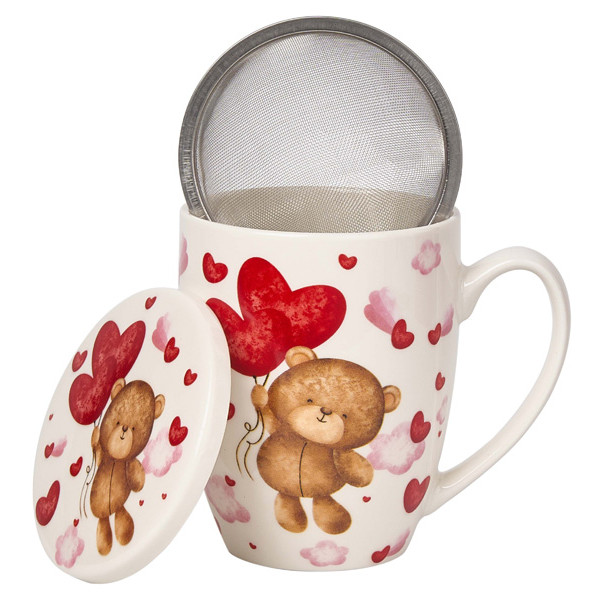 Šolja sa infuzerom MEDA SA BALONIMA 