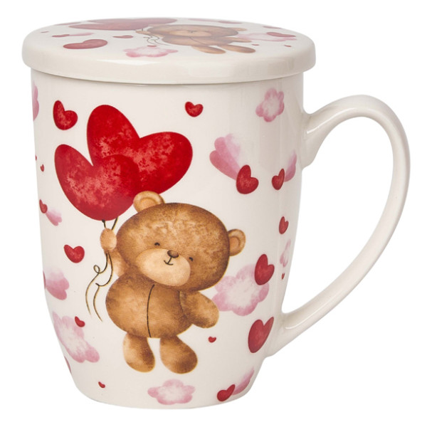 Šolja sa infuzerom MEDA SA BALONIMA 