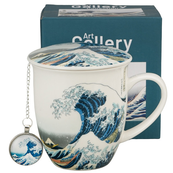 Šolja sa infuzerom THE GREAT WAVE - HOKUSAI 