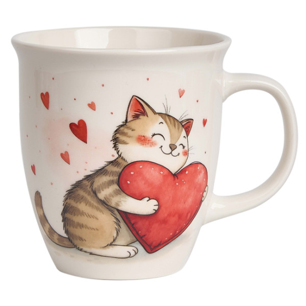 Šolja MACA SA SRCEM 650ml 