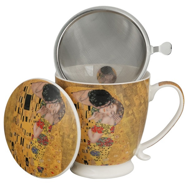 Šolja sa infuzerom THE KISS - KLIMT 